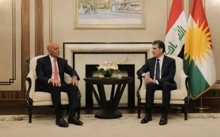 Başkan Neçirvan Barzani ile Tom Barrack bir araya geldi