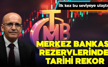 Merkez Bankası rezervlerinde tarihi rekor! Bakan Şimşek açıkladı! İlk kez o seviyeyi aştı