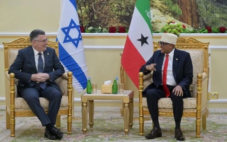 İsrail Dışişleri Bakanı Saar'dan Somaliland'a ziyaret