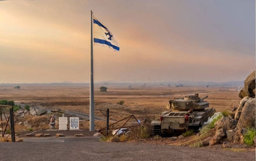 KUNEYTRA- İsrail ordusu, Suriye topaklarına girip bayrak çekti