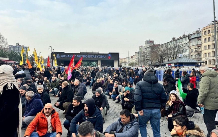 İstanbul’da Rojava yürüyüşüne polis müdahalesi