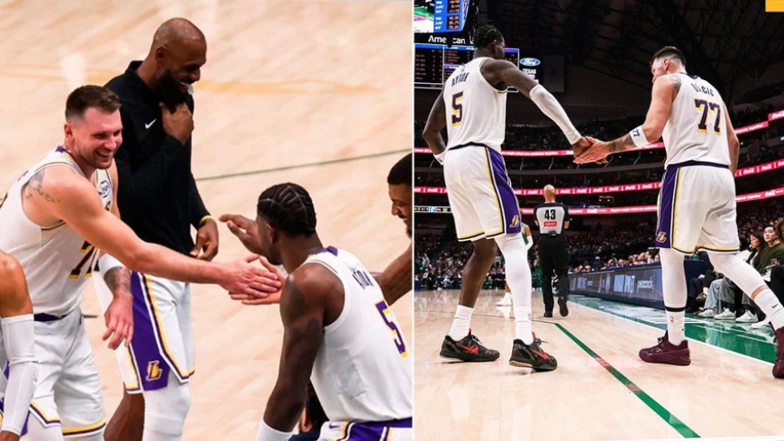 Doncic’ten double double! Lakers, Mavericks deplasmanında kazandı