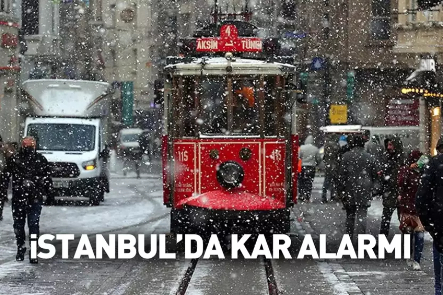 Tarih belli oldu: Lapa lapa yağacak! İstanbul'da kar alarmı