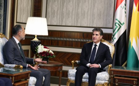 الرئيس نيجيرفان بارزاني والسفير البريطاني يبحثان أوضاع العراق والمنطقة