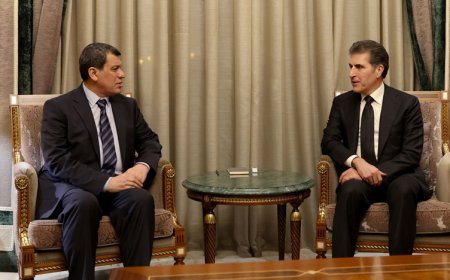 ERBİL- Başkan Neçirvan Barzani, Mazlum Abdi ile görüştü