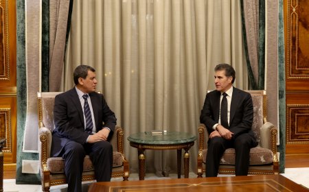 الرئيس نيجيرفان بارزاني ومظلوم عبدي يبحثان مستجدات الأوضاع في سوريا