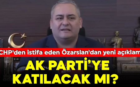 CHP'den istifa eden Keçiören Belediye Başkanı Mesut Özarslan: 'Bana ne AK Parti ne MHP uzak'
