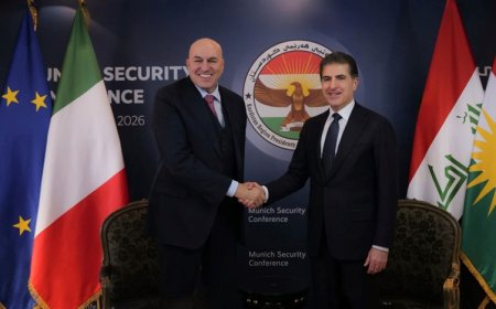 Başkan Neçirvan Barzani ile görüşen İtalya Savunma Bakanı Crosetto’dan Peşmerge’ye teşekkür