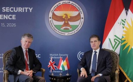 Neçirvan Barzani, Münih’te İngiltere Ulusal Güvenlik Danışmanı Powell ile görüştü