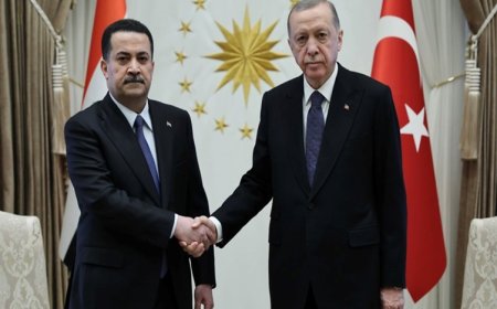 Erdoğan, Irak Başbakanı Sudani ile görüştü