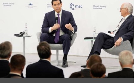 روبيو يدعو من ميونيخ إلى "تجديد" النظام العالمي وأوروبا "قوية"