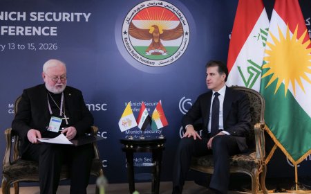 الرئيس نيجيرفان بارزاني ووزير خارجية الفاتيكان يبحثان التعايش وأحوال المكونات