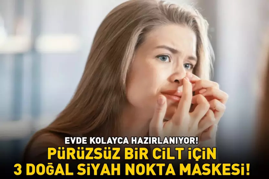PÜRÜZSÜZ BİR CİLT İÇİN 3 DOĞAL CİLT MASKESİ! 2 malzeme ile evde kolayca hazırlanıyor! '15–20 dakika bekletmek yetiyor'