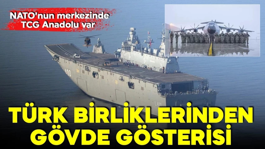 Steadfast Dart 2026’da Türkiye damgası! Alman basını yazdı: NATO’nun merkezinde TCG Anadolu var