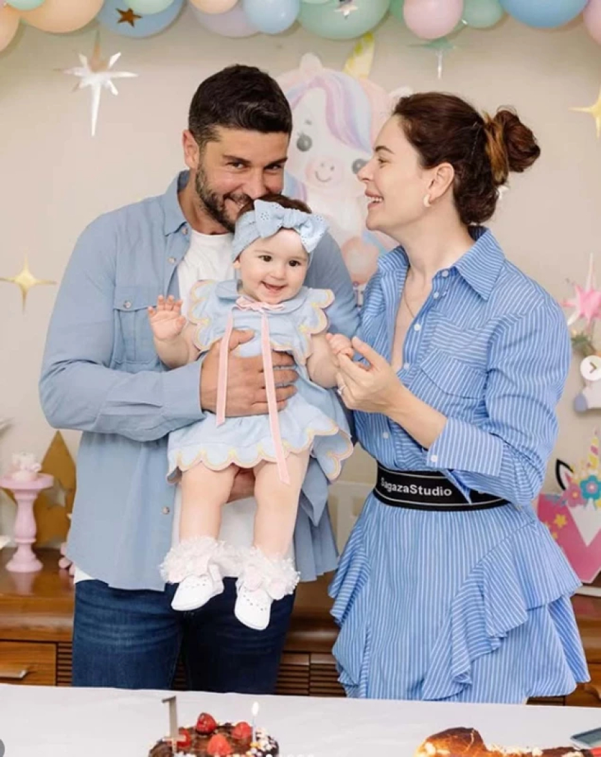 Baba-kız paylaşımı yürekleri ısıttı! Berk Oktay kızı Mira Milena’nın son halini paylaştı