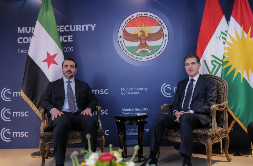 الرئيس نيجيرفان بارزاني ووزير الخارجية السوري يبحثان أوضاع المنطقة