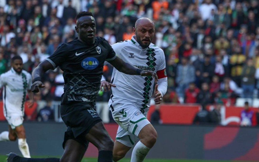 Amedspor sahasında Sakaryaspor’a puan kaptırdı