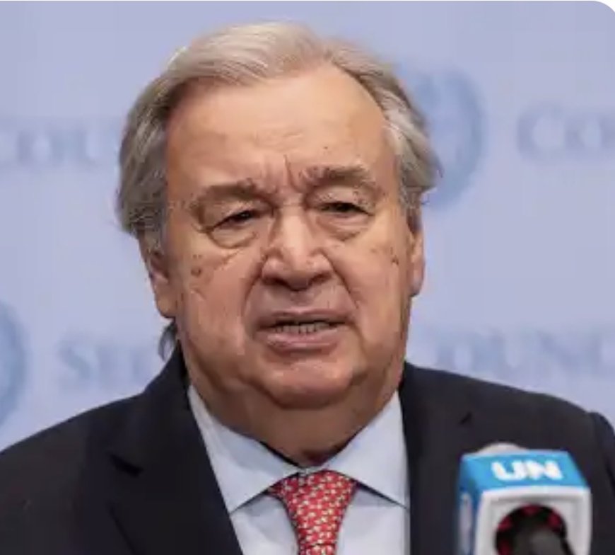 الأمين العام للأمم المتحدة أنطونيو غوتيريش يحذر  رؤساء شركات التكنولوجيا الخميس من مخاطر الذكاء الاصطناعي،