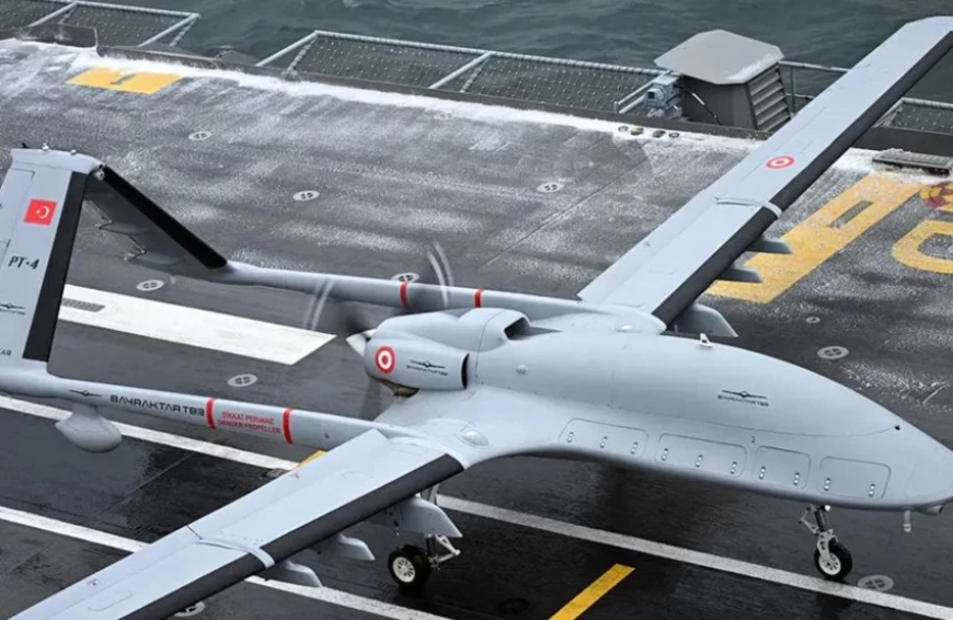 TB3'den NATO semalarında gövde gösterisi! Eurofighter’la omuz omuza uçtu