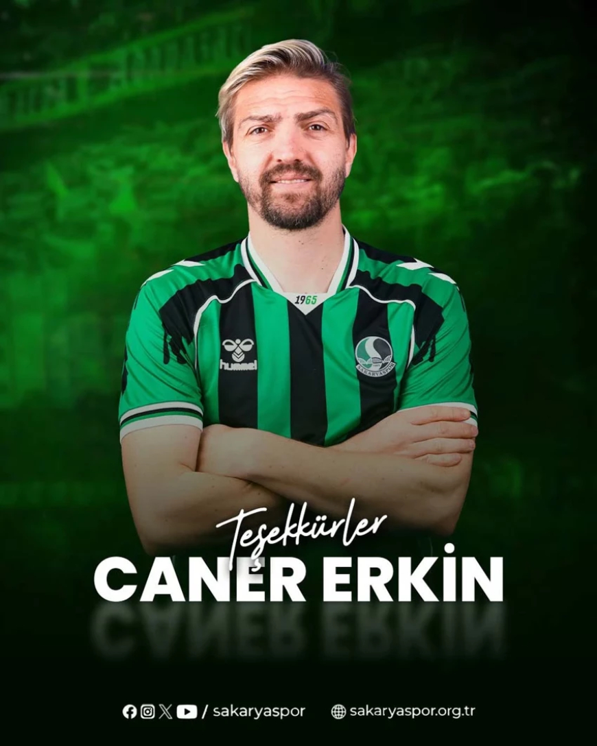 Sakaryaspor’dan Caner Erkin kararı! Resmen açıklandı