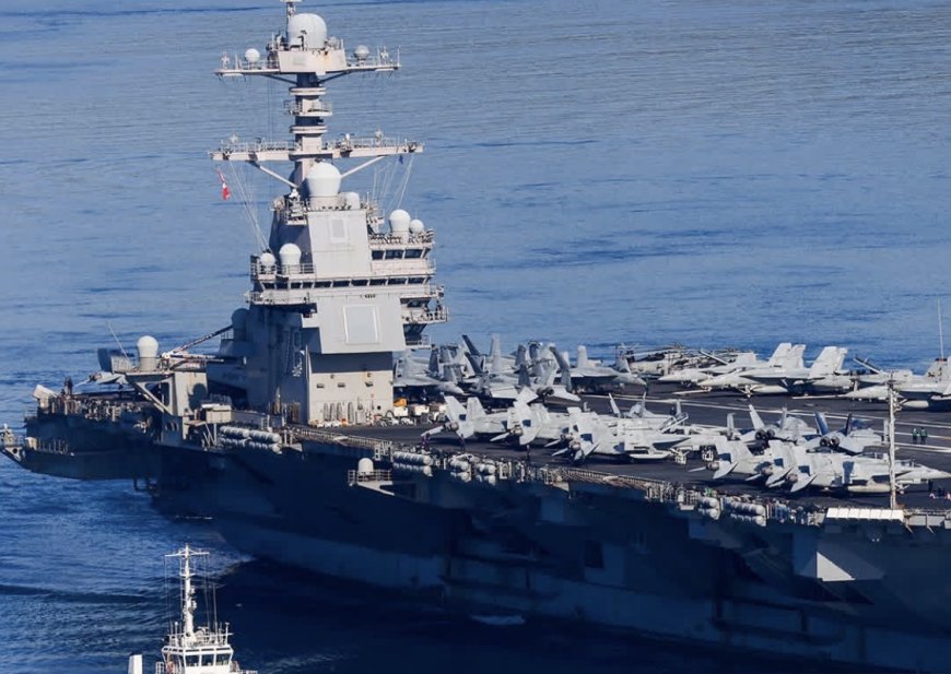 رويترز عن مسؤول أميركي: حاملة الطائرات الأميركية جيرالد فورد تغادر ميناء جزيرة كريت اليونانية إلى حيفا