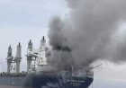 ‏هيئة بريطانية: اندلاع حريق في سفينة بعد تعرضها لمقذوف قرب مضيق هرمز