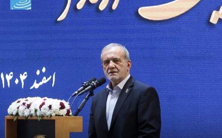 بيزشكيان:الثأر من منفذي هذه الجريمة التاريخية ومخططيها واجب شرعي