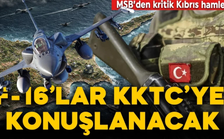 MSB’den flaş Kıbrıs hamlesi! "F-16 KKTC’ye konuşlandırılabilir"