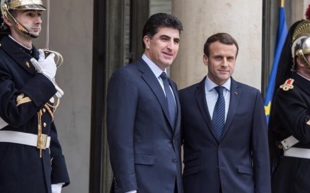 تغريدة ل ماكرون بالكوردية: فرنسا تؤكد دعمها لاستقرار العراق وإقليم كوردستان