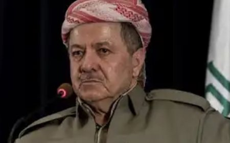 ‏الرئيس مسعود بارزاني بشأن الهجمات التي تستهدف إقليم كوردستان: يجب أن يدرك الجميع جيداً بأن لضبط النفس حدوداً. فقوات البيشمركة لم تخضع يوماً للظلم أو العدوان من أي جهة كانت، ولا يمكن؛ بل يجب ألا تستمر هذه الاستفزازات لقرع طبول الحرب وزعزعة استقرار إقليم كوردستان وأمن مواطنيه