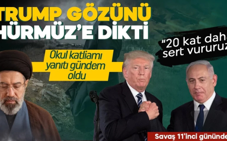 Savaş 11'inci gününde! Trump gözünü Hürmüz'e dikti! 'Savaş büyük ölçüde tamamlandı'