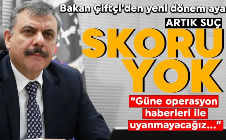 İçişleri Bakanı Mustafa Çiftçi'den yeni dönem mesajı: Güne operasyon haberleriyle uyanmayacağız