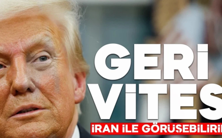 Trump'tan İran'a yeşil ışık: Görüşmeye istekliyim