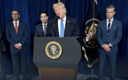 أول تعليق للرئيس الأميركي دونالد ترمب بعد رسالة المرشد الايراني مجتبى خامنئي:أولويتي الأهم هي منع إيران من امتلاك سلاح نووي ولن أسمح لإيران بتدمير الشرق الأوسط أو العالم