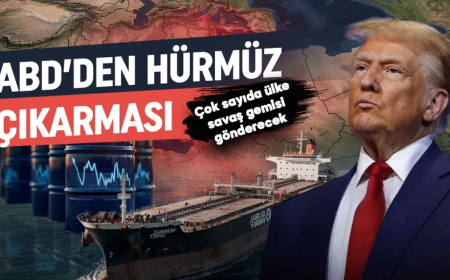 ABD'den Hürmüz çıkarması! Donald Trump'tan flaş açıklama: Çok sayıda ülke savaş gemisi gönderecek