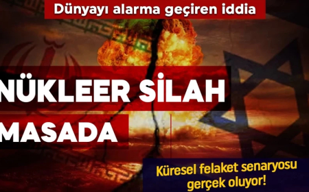 Dünyayı alarma geçiren iddia: İsrail, İran'ı nükleer silahla vuracak