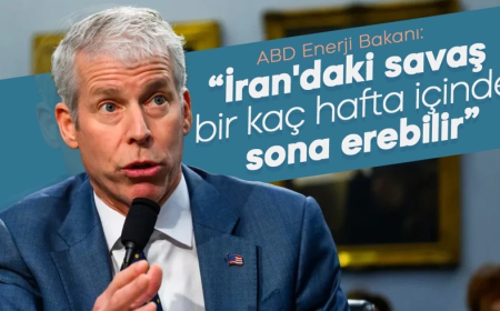 ABD Enerji Bakanı: İran savaşı birkaç hafta içinde bitebilir