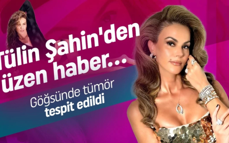 Ünlü model Tülin Şahin'den üzen haber! Göğsünde tümör tespit edildi