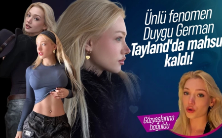 Ünlü fenomen Duygu German Tayland'da mahsur kaldı! Gözyaşlarına boğuldu