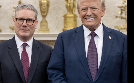 ‏الحكومة البريطانية: اتصال بين ستارمر وترمب لبحث مستجدات الشرق الأوسط والتأكيد على إعادة فتح مضيق هرمز