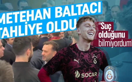 Futbolda bahis soruşturmasında tutuklanan Metehan Baltacı tahliye oldu! Baltacı'nın savunmasına tv100 ulaştı