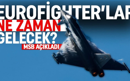 Eurofigter'lar ne zaman gelecek? MSB'den açıklama geldi