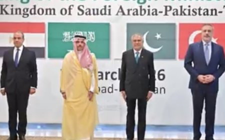 مراسل الجزيرة: بدء لقاء وزراء خارجية باكستان والسعودية ومصر وتركيا في إسلام أباد لبحث وقف التصعيد بالمنطقة ومصدر في وزارة الخارجية الباكستانية للجزيرة: اللقاء الرباعي يبحث تفاصيل المفاوضات بين طهران وواشنطن