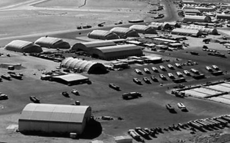 بغداد ..  قاعدة فكتوريا تتعرض للاسـتهداف بطائرة مسيرة