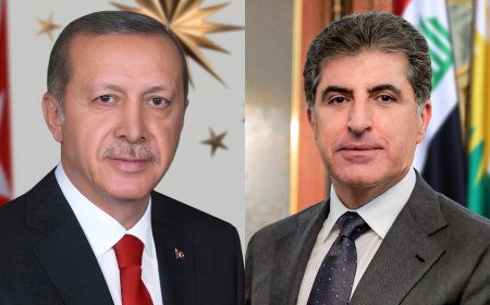 ‏أردوغان يدين بشدة الهجوم الذي استهدف منزل رئيس اقليم كوردستان نيجيرفان بارزاني