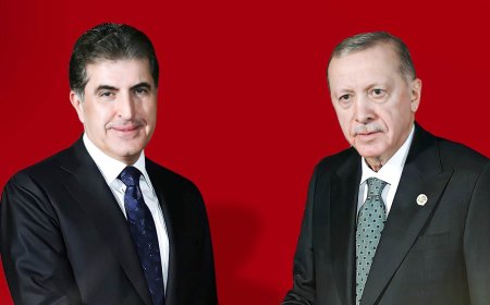 Türkiye Cumhurbaşkanı Erdoğan’dan Başkan Neçirvan Barzani’ye 'geçmiş olsun' telefonu
