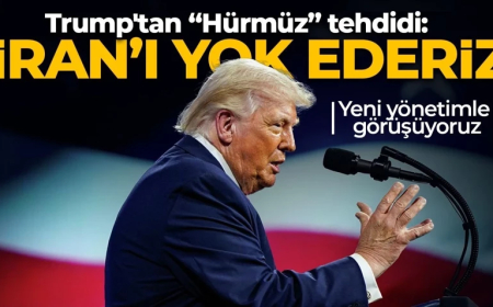 Trump'tan İran'a yeni tehdit: Hürmüz açılmazsa, yerle bir ederiz