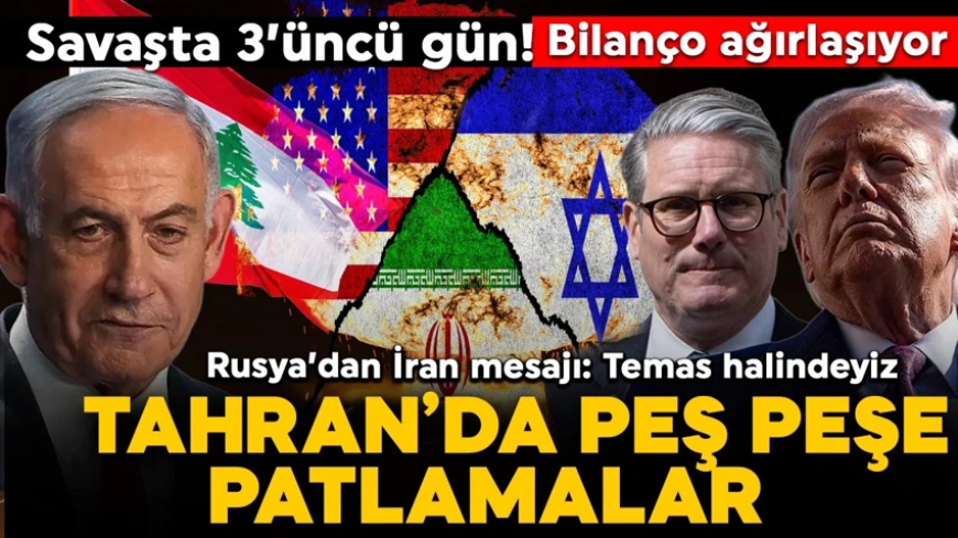 Savaş 3. gününde! İran Kızılay'ı korkunç bilançoyu açıkladı! Saldırılar bir ülkeye daha sıçradı!