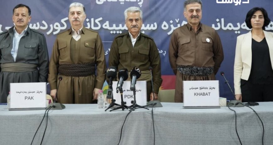 تحالفٌ كرديٌّ إيرانيٌّ جديدٌ يعلن الحرب على ⁧‫طهران‬⁩.. والحرسُ الثوريُّ يرد بصواريخَ على قواعدِ كردستان