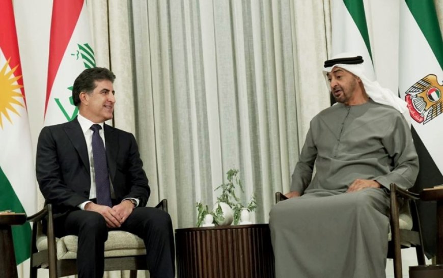 Neçirvan Barzani ve Muhammed bin Zayed görüştü: 'Diplomatik çabalar yoğunlaştırılmalı'